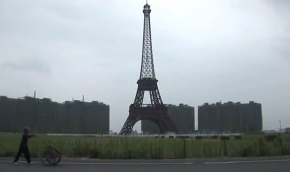 VIDEO. In Cina han costruito una città clone di Parigi