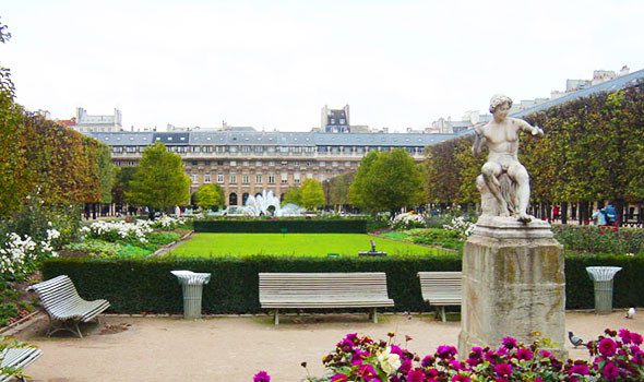 Il Palais Royal, un’oasi di pace nel centro di Parigi