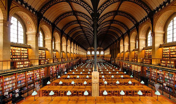 La Biblioteca Sainte-Geneviève di Parigi, un vero paradiso per gli studenti