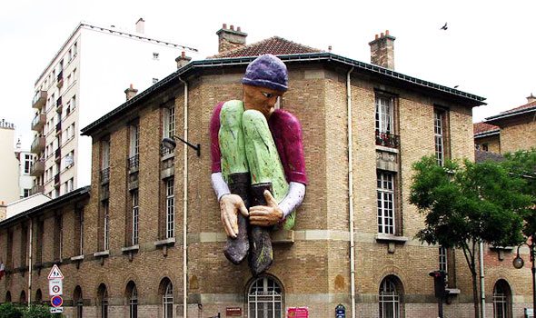 Il Gigante della rue Tombe Issoire a Parigi