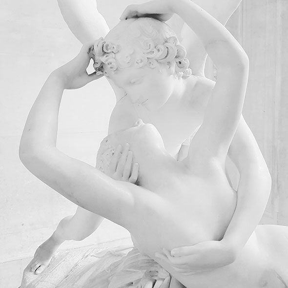 Amore e Psiche di Canova, un abbraccio d’amore e di eterna passione al Louv...