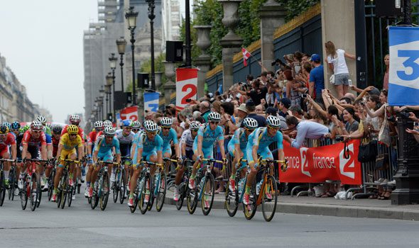 Arrivo del Tour de France 2016