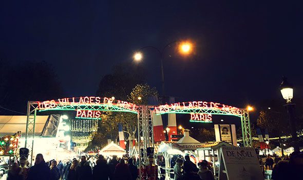 Mercatino di Natale sugli Champs-Elysées 2016