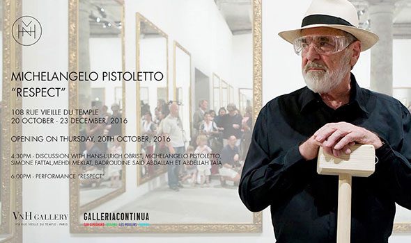 Michelangelo Pistoletto - Mostra alla VNH Gallery