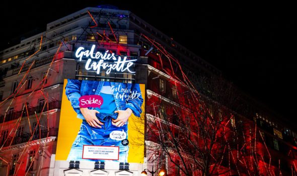 Gallerie Lafayette di Parigi