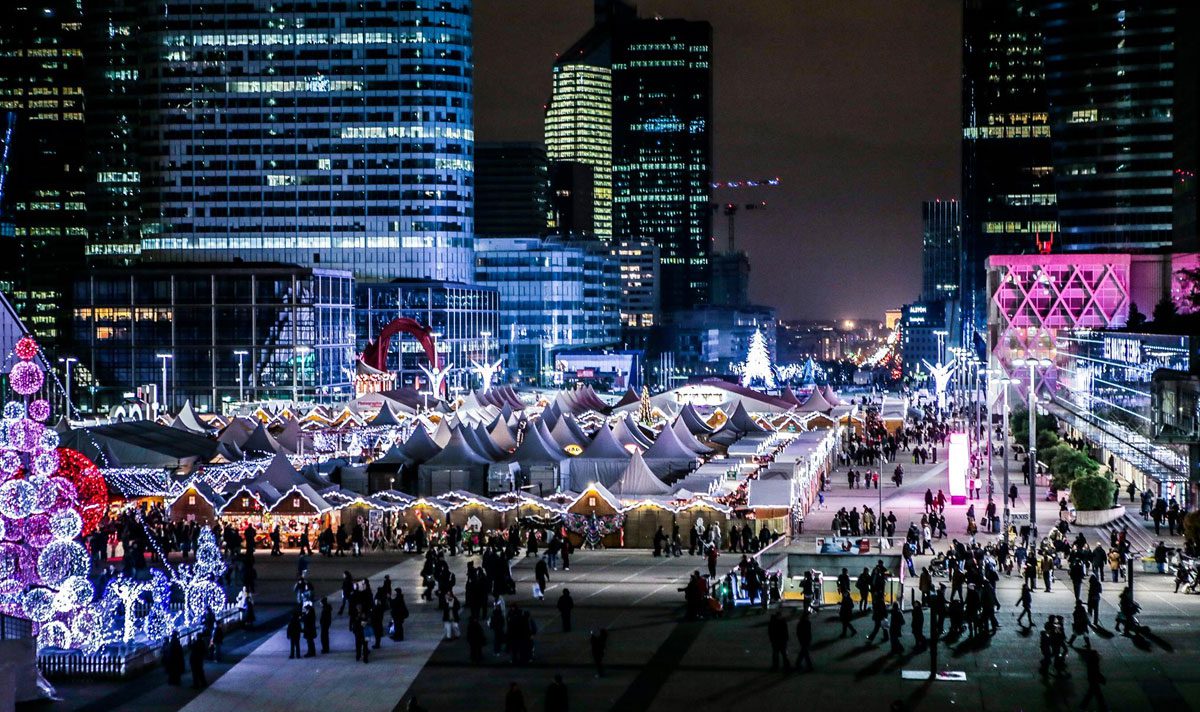 Villagio di Natale di Parigi - La Défense 2018