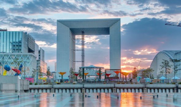 Natale a Parigi 2019: la pista di Pattinaggio sull'Arco de La Défense