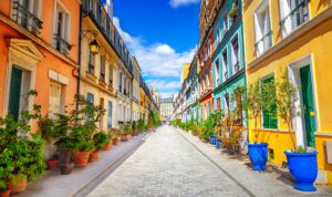 Rue Crémieux: la via più colorata di Parigi
