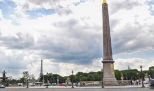 L’antico e imponente Obelisco di Luxor a Parigi
