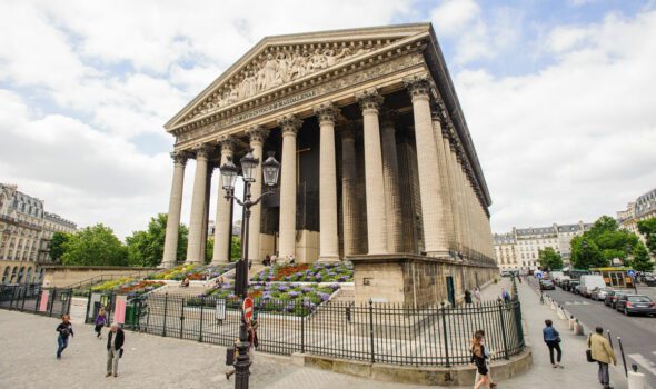 La Chiesa della Madeleine, imponente tempio neoclassico a Parigi