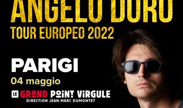 Angelo Duro in tour a Parigi nel 2022