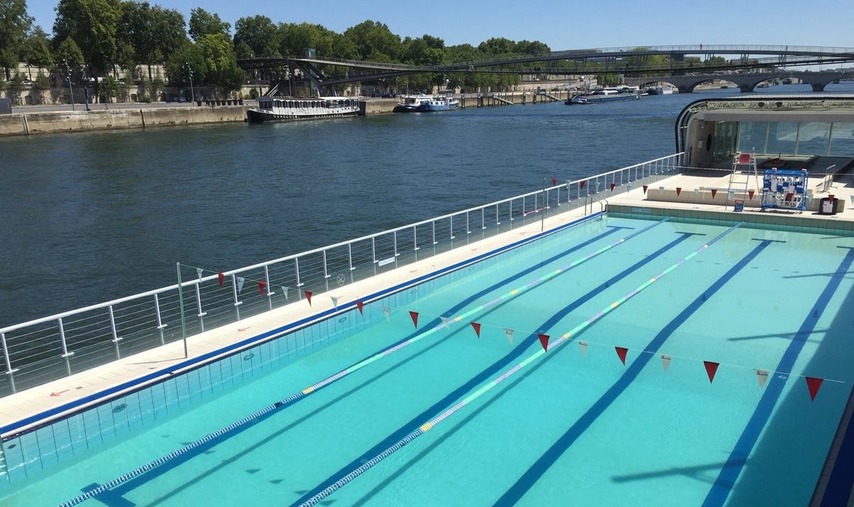 La piscina Joséphine-Baker a Parigi… a galla sulla Senna!