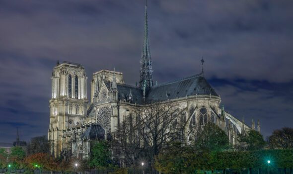 Notre-Dame de Paris alla Cité de l'architecture di Parigi nel 2023