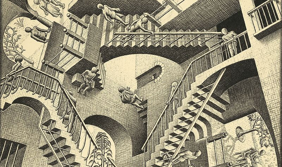 “M. C. Escher” in mostra a Parigi nel 2025/2026 con oltre 200 opere al Musée de la Monnaie