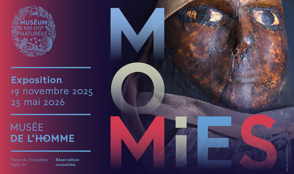 “Momies”: le mummie oltre l’Egitto in mostra a Parigi nel 2025-2026