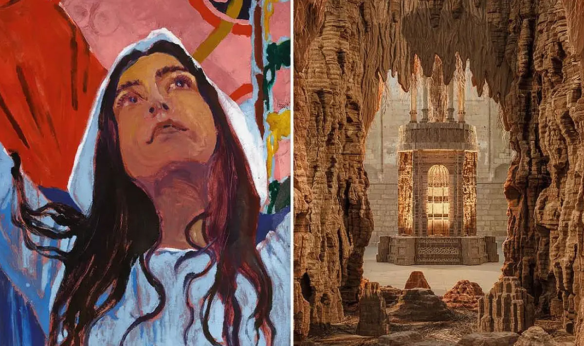 Eva Jospin e Claire Tabouret in mostra al Grand Palais di Parigi