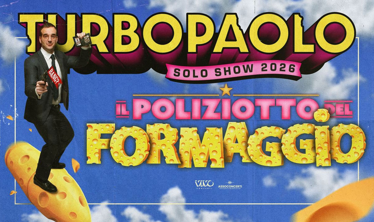 TurboPaolo a Parigi: lo show “Il poliziotto del formaggio” arriva all’Apollo Théâtre