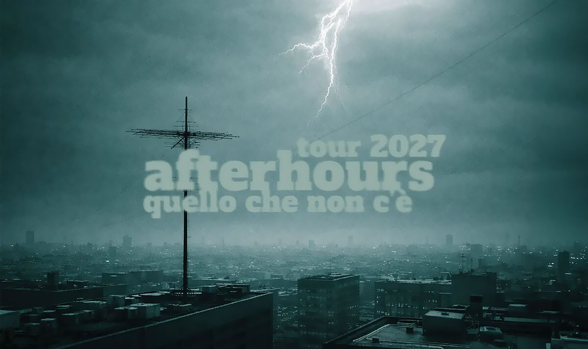 Gli Afterhours in tour a Parigi nel 2027: info e biglietti