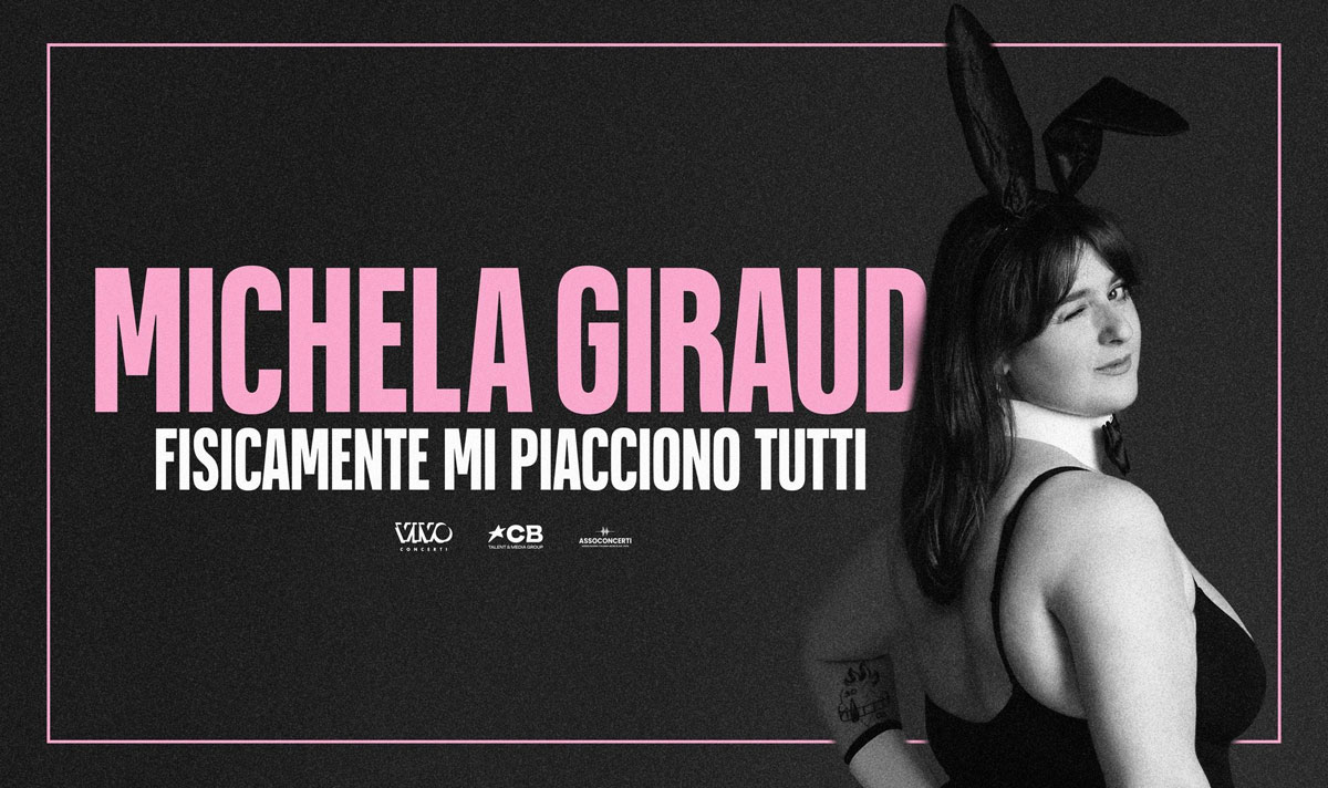 Michela Giraud in scena a Parigi con il suo show di stand-up comedy “Fisicamente mi piacciono tutti”